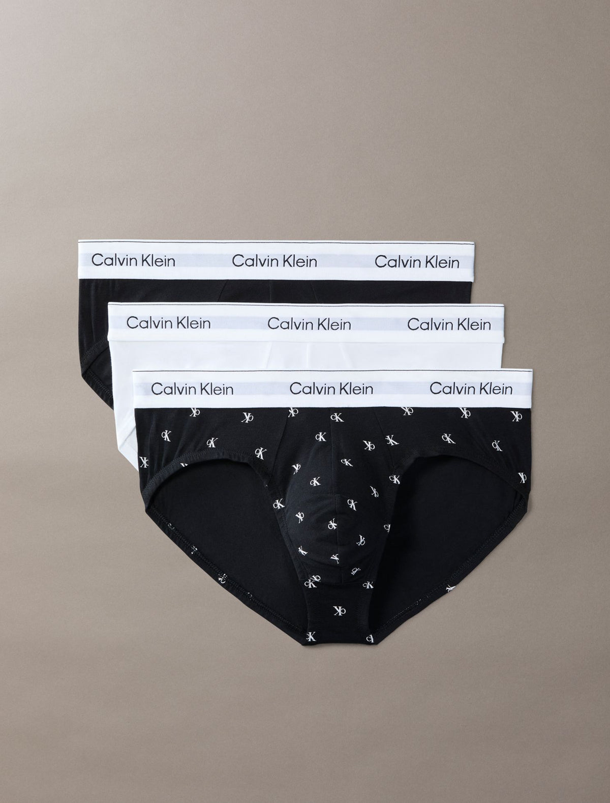 Calvin Klein Icon Cotton Stretch 3-Pack Hip Brief