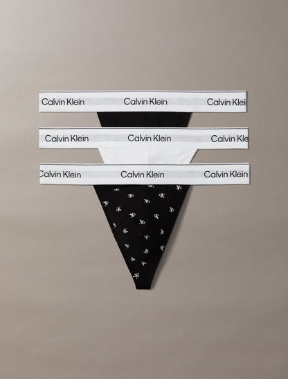Calvin Klein Icon Cotton Stretch 3-Pack Thong