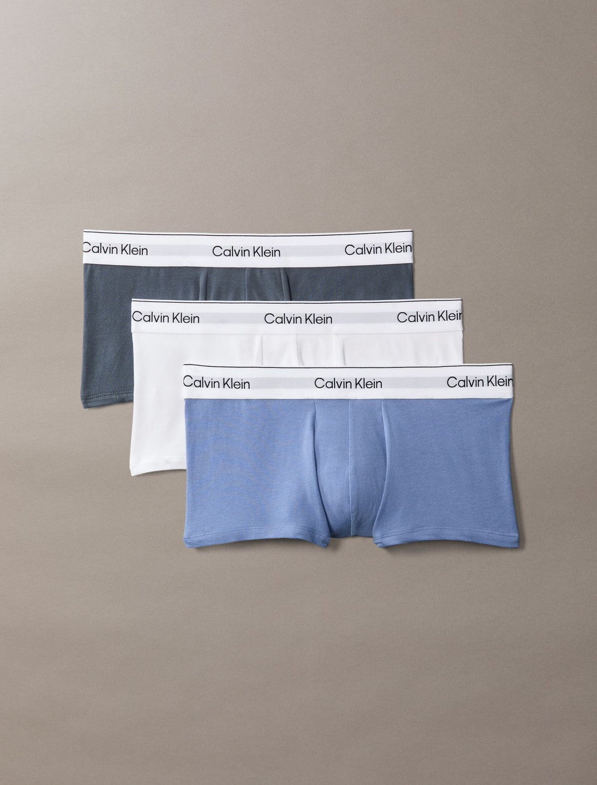 Calvin Klein Icon Cotton Stretch 3-Pack Low Rise Trunk