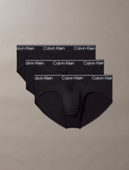 Calvin Klein Microfiber Stretch 3-Pack Hip Brief