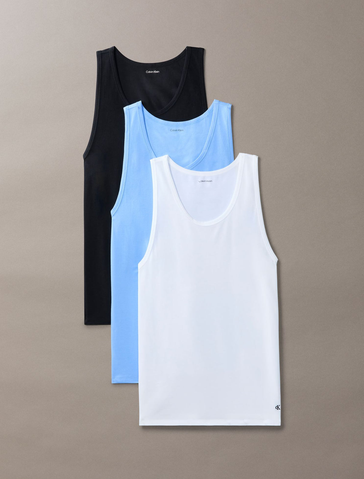 Calvin Klein Cotton Stretch Blend 3-Pack Tank Top