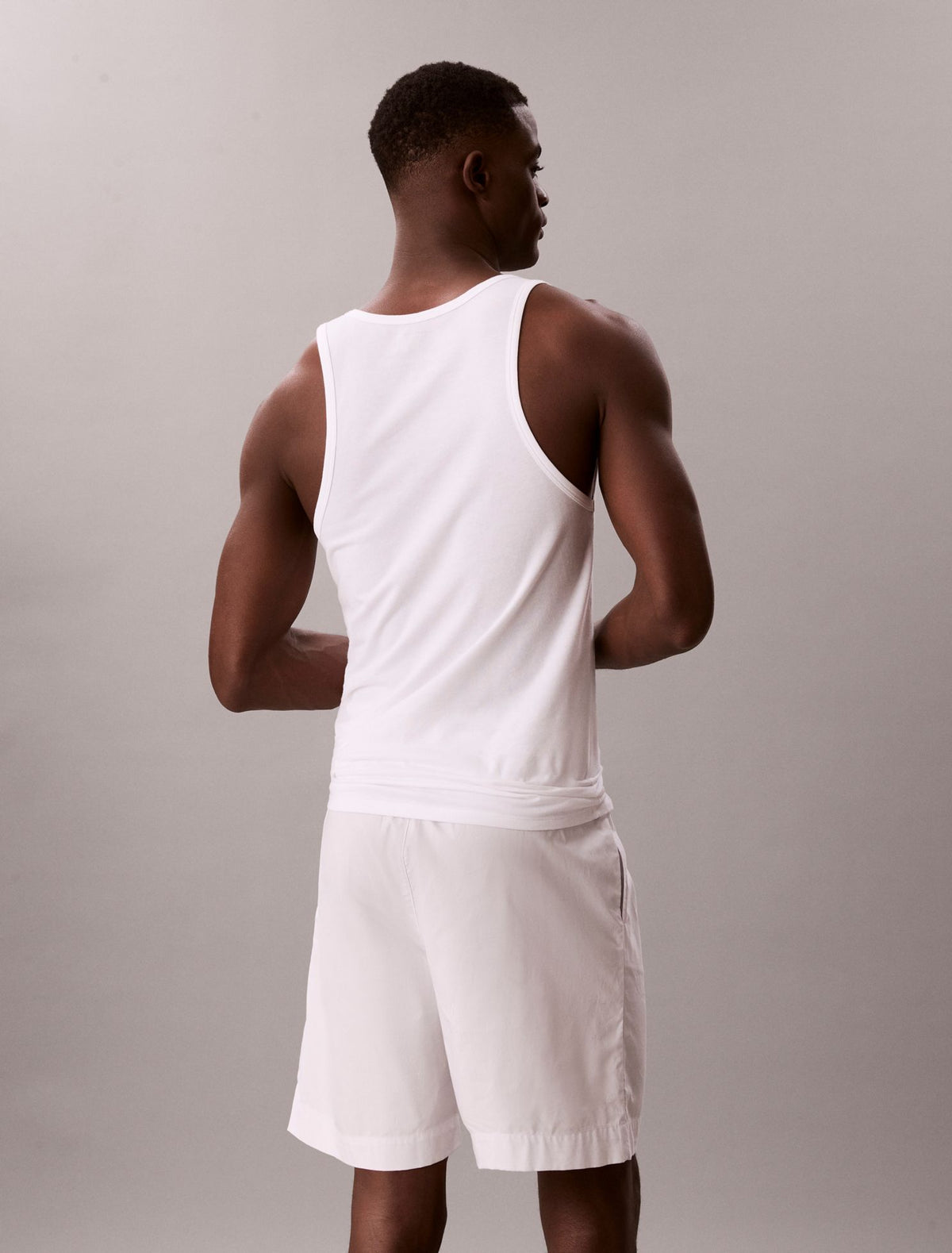 Calvin Klein Cotton Stretch Blend 3-Pack Tank Top