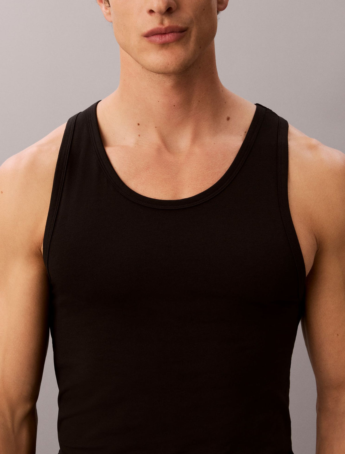 Calvin Klein Cotton Stretch Blend 3-Pack Tank Top