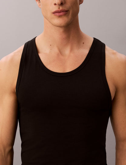 Calvin Klein Cotton Stretch Blend 3-Pack Tank Top