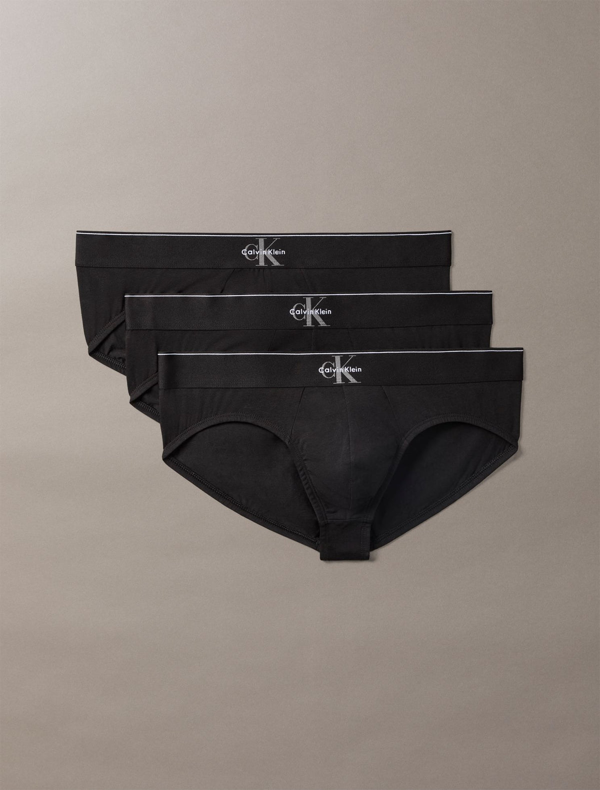 Calvin Klein Graphic Monogram Cotton Stretch 3-Pack Brief