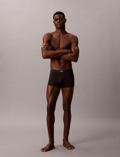 Calvin Klein Graphic Monogram Cotton Stretch 3-Pack Trunk