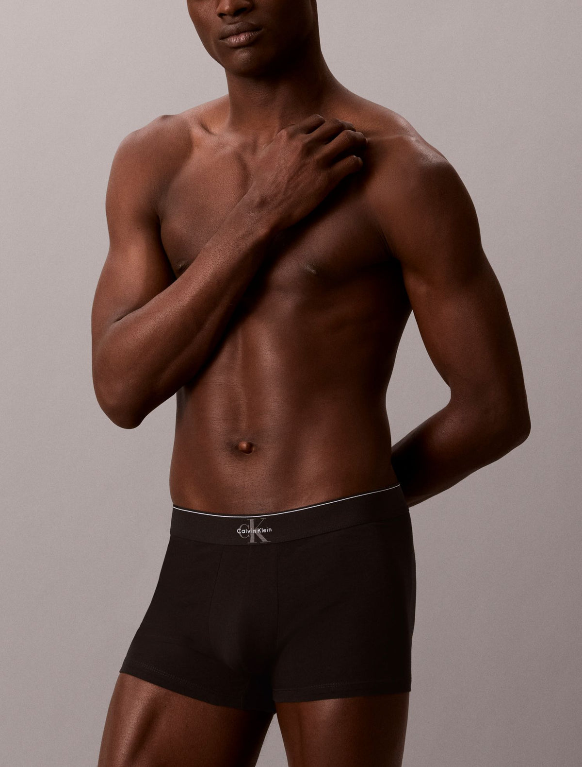 Calvin Klein Graphic Monogram Cotton Stretch 3-Pack Trunk