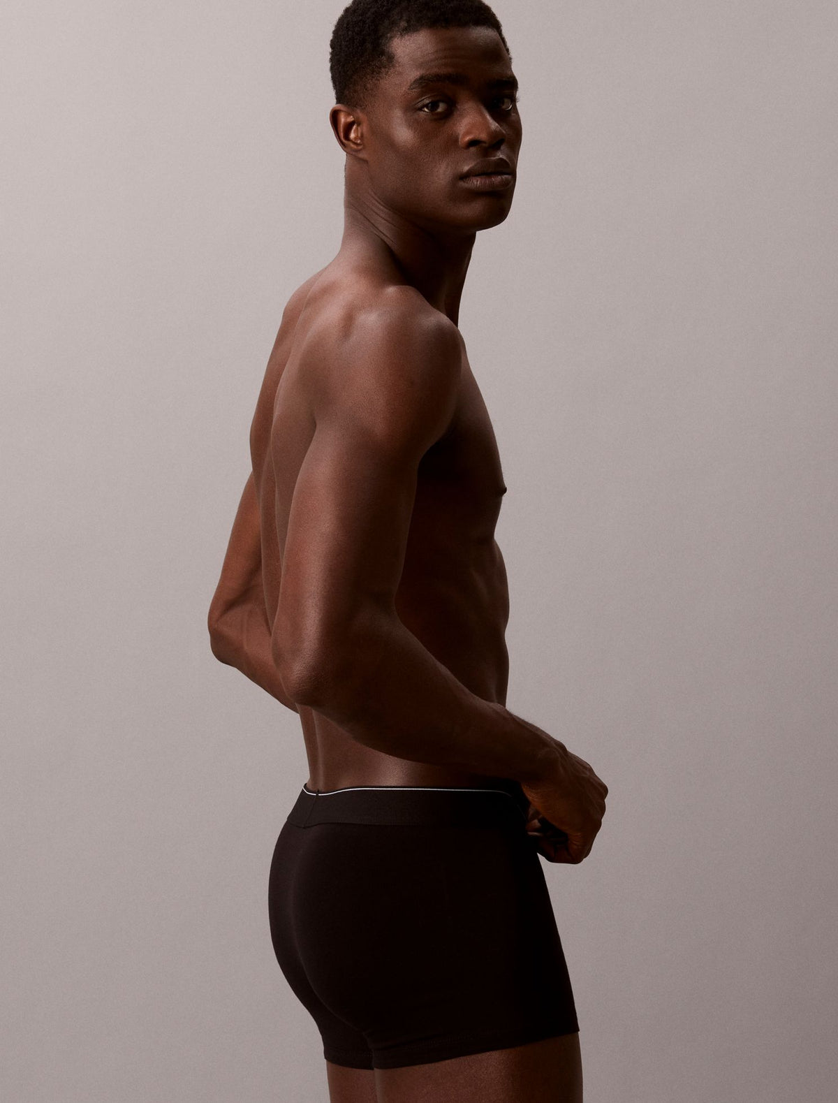 Calvin Klein Graphic Monogram Cotton Stretch 3-Pack Trunk