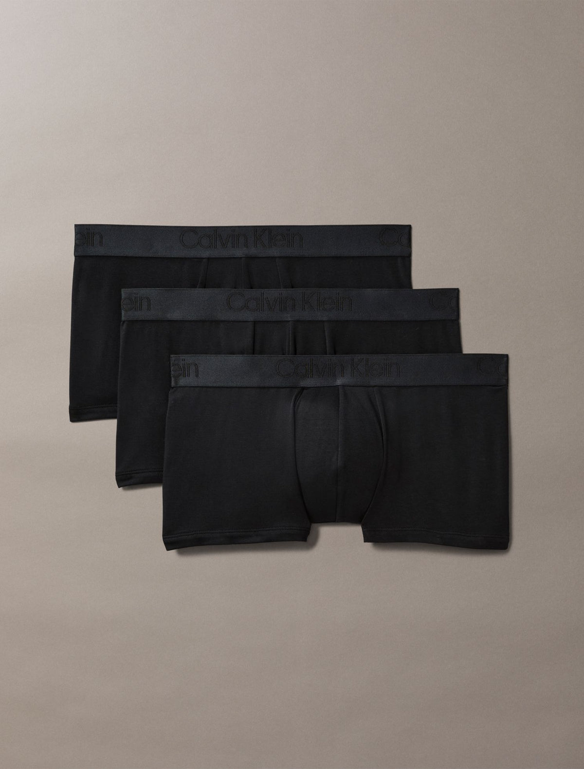Calvin Klein CK Black 3-Pack Low Rise Trunk