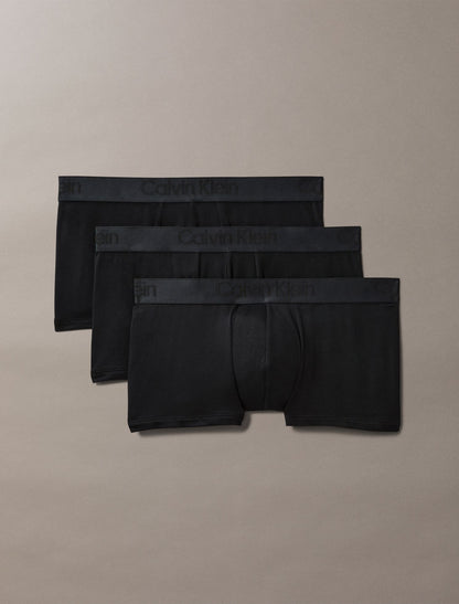 Calvin Klein CK Black 3-Pack Low Rise Trunk