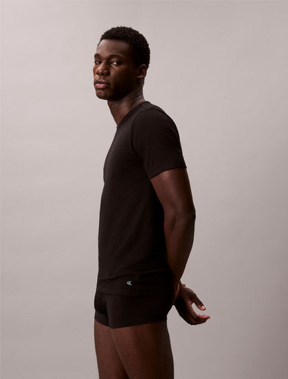 Calvin Klein Cotton Stretch Blend 3-Pack Slim Fit Crewneck T-Shirt