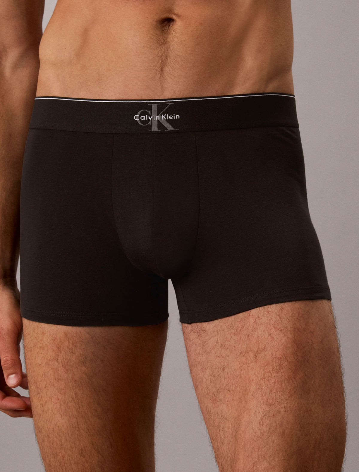 Calvin Klein Graphic Monogram Cotton Stretch 3-Pack Trunk