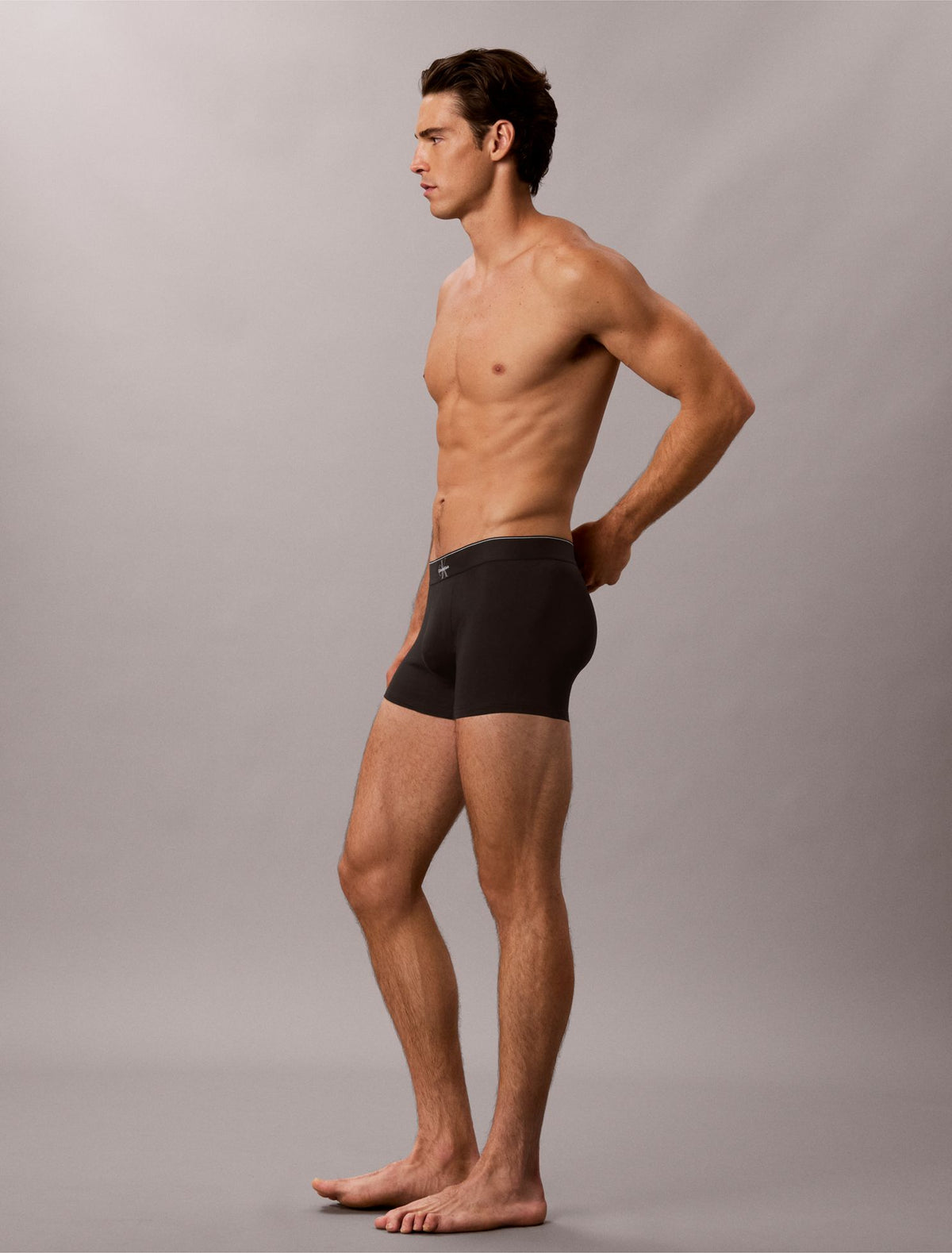 Calvin Klein Graphic Monogram Cotton Stretch 3-Pack Trunk