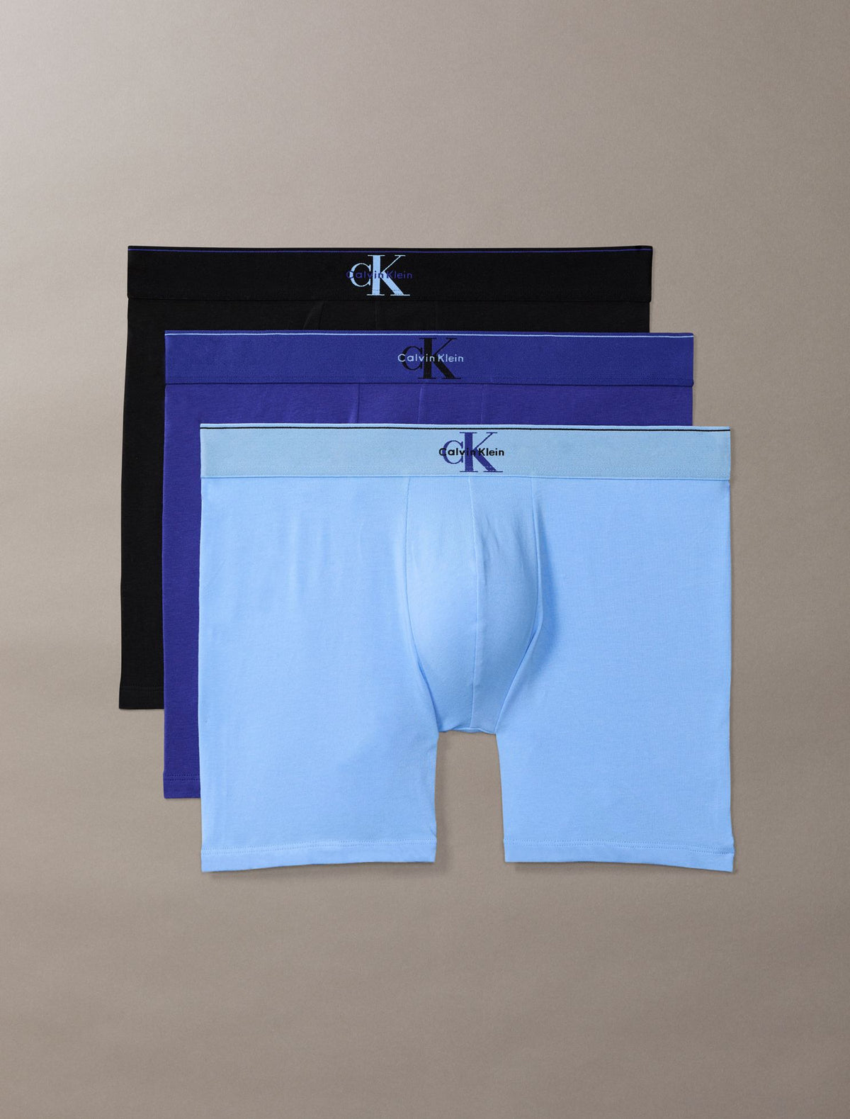 Calvin Klein Graphic Monogram Cotton Stretch 3-Pack Boxer Brief
