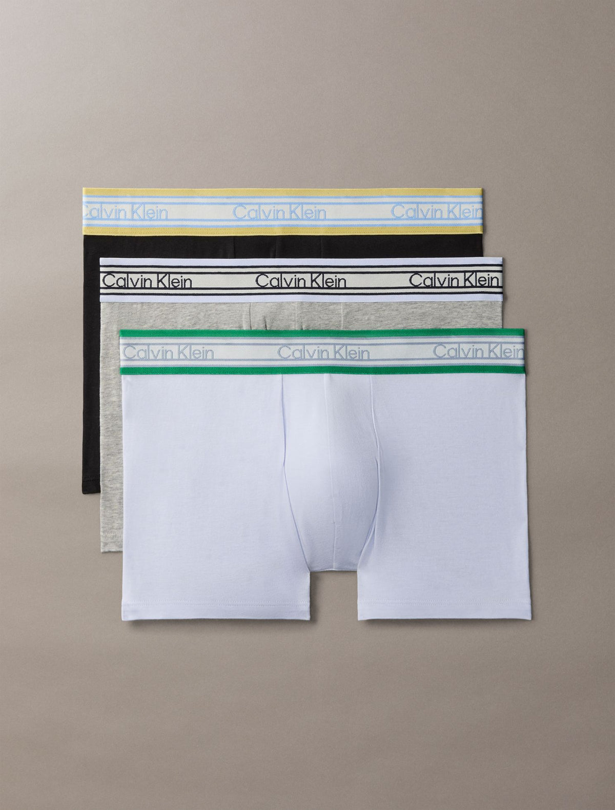 Calvin Klein Icon Cotton Stretch Stripe 3-Pack Trunk