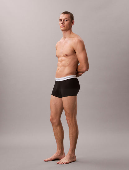 Calvin Klein Icon Cotton Stretch 3-Pack Low Rise Trunk