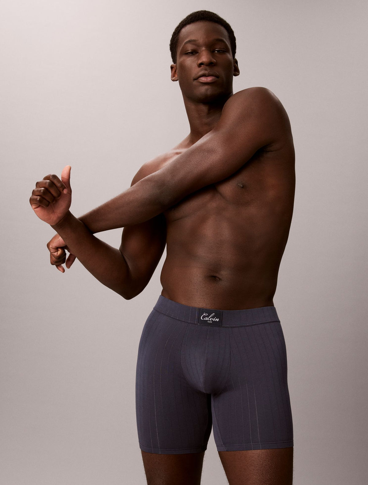 Calvin Klein Cotton Stretch Script Patch Boxer Brief