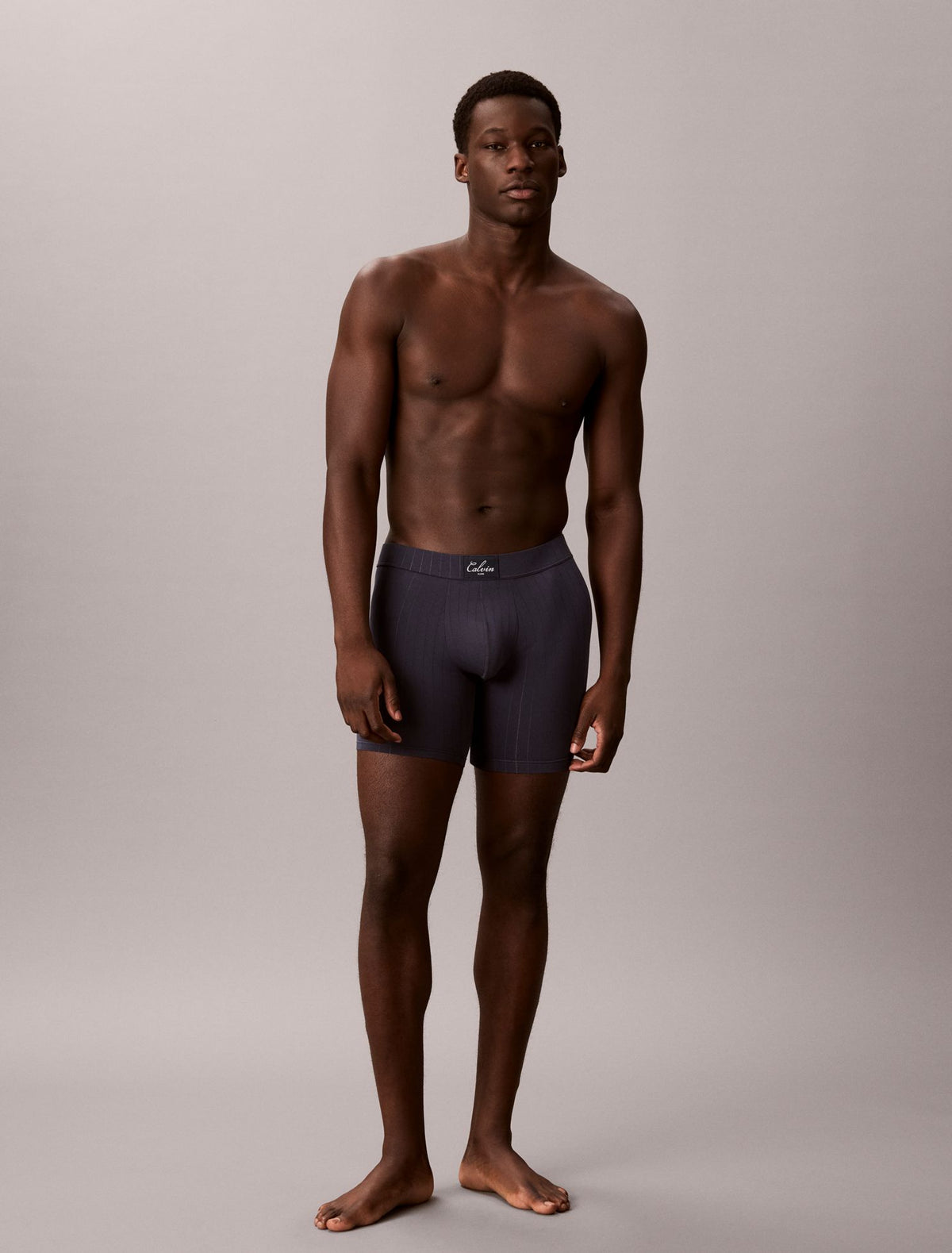 Calvin Klein Cotton Stretch Script Patch Boxer Brief