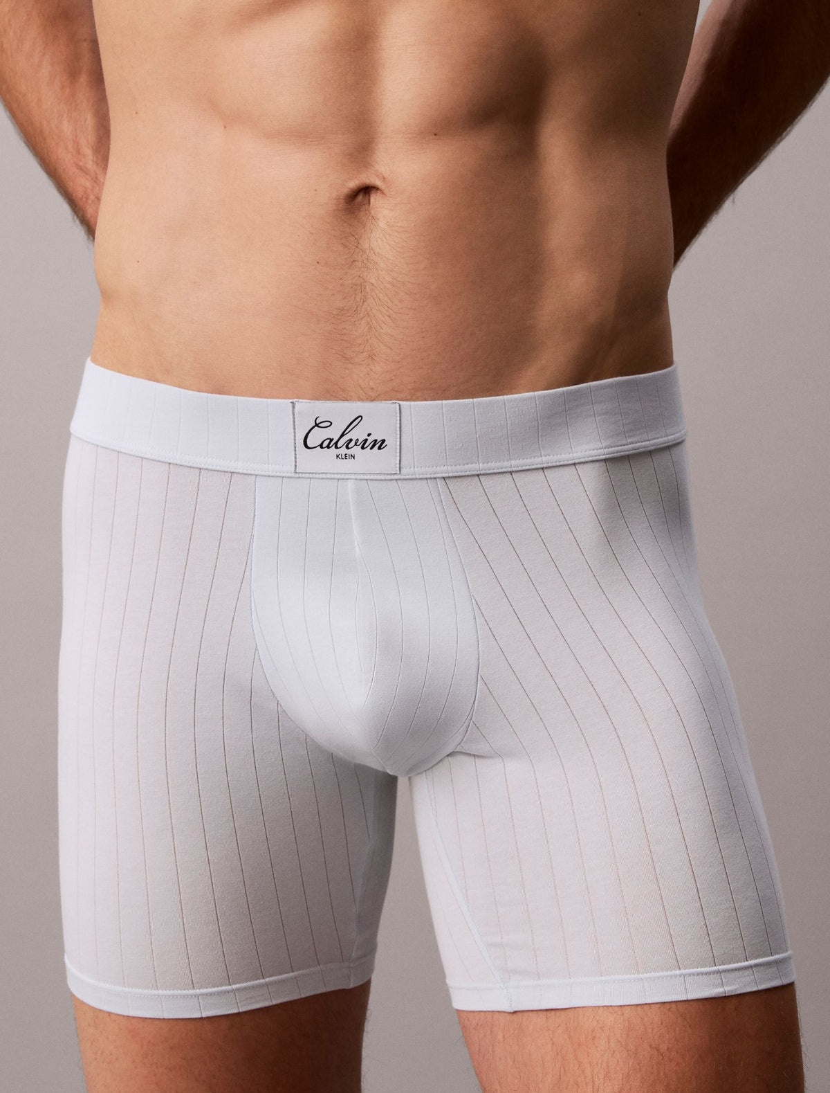 Calvin Klein Cotton Stretch Script Patch Boxer Brief