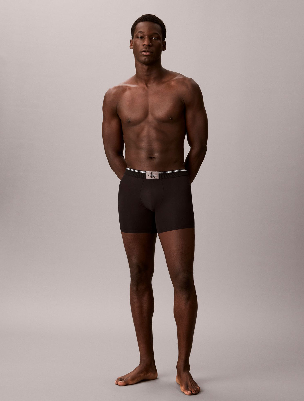 Calvin Klein Graphic Monogram Microfiber Stretch Rib Boxer Brief