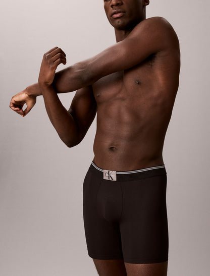 Calvin Klein Graphic Monogram Microfiber Stretch Rib Boxer Brief