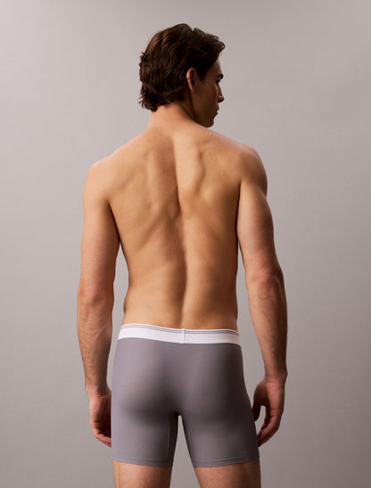 Calvin Klein Graphic Monogram Microfiber Stretch Rib Boxer Brief
