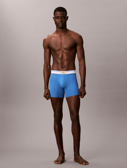 Calvin Klein Graphic Monogram Microfiber Stretch Rib Boxer Brief