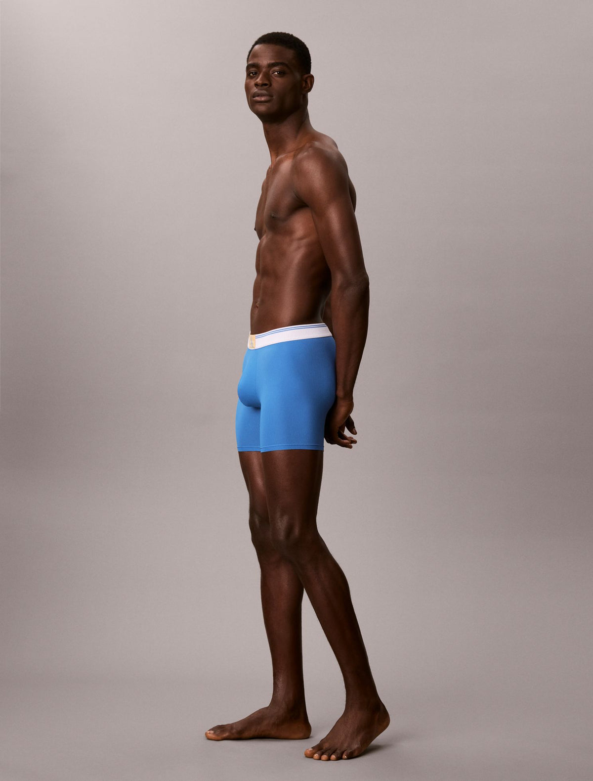Calvin Klein Graphic Monogram Microfiber Stretch Rib Boxer Brief