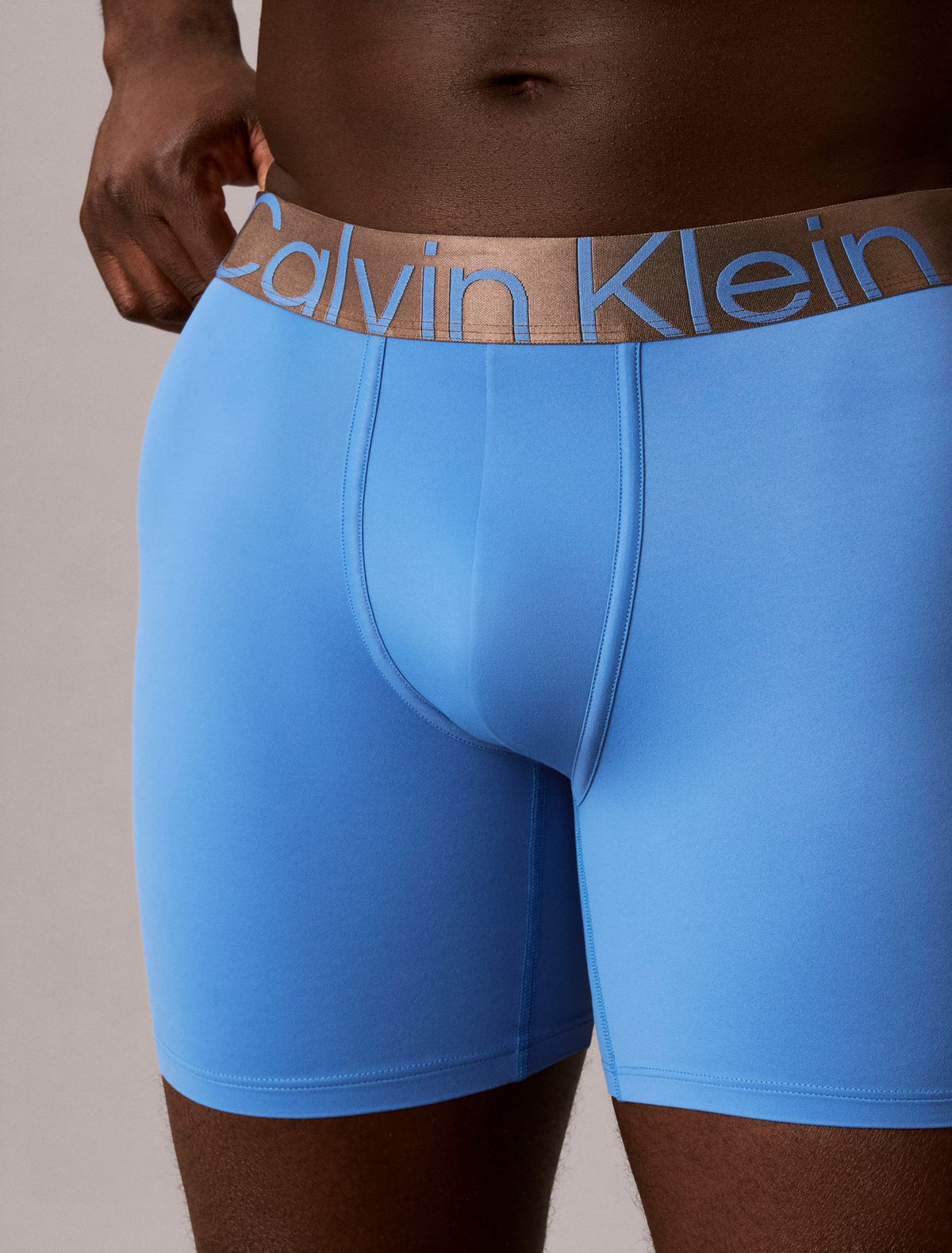Calvin Klein Brushed Microfiber Stretch Bronze Boxer Brief