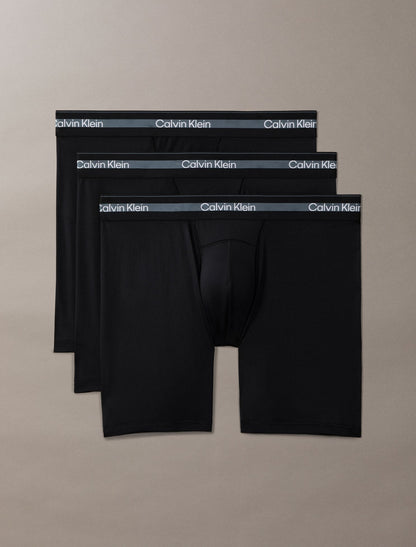 Calvin Klein Icon Active Mesh 3-Pack Long Boxer Brief