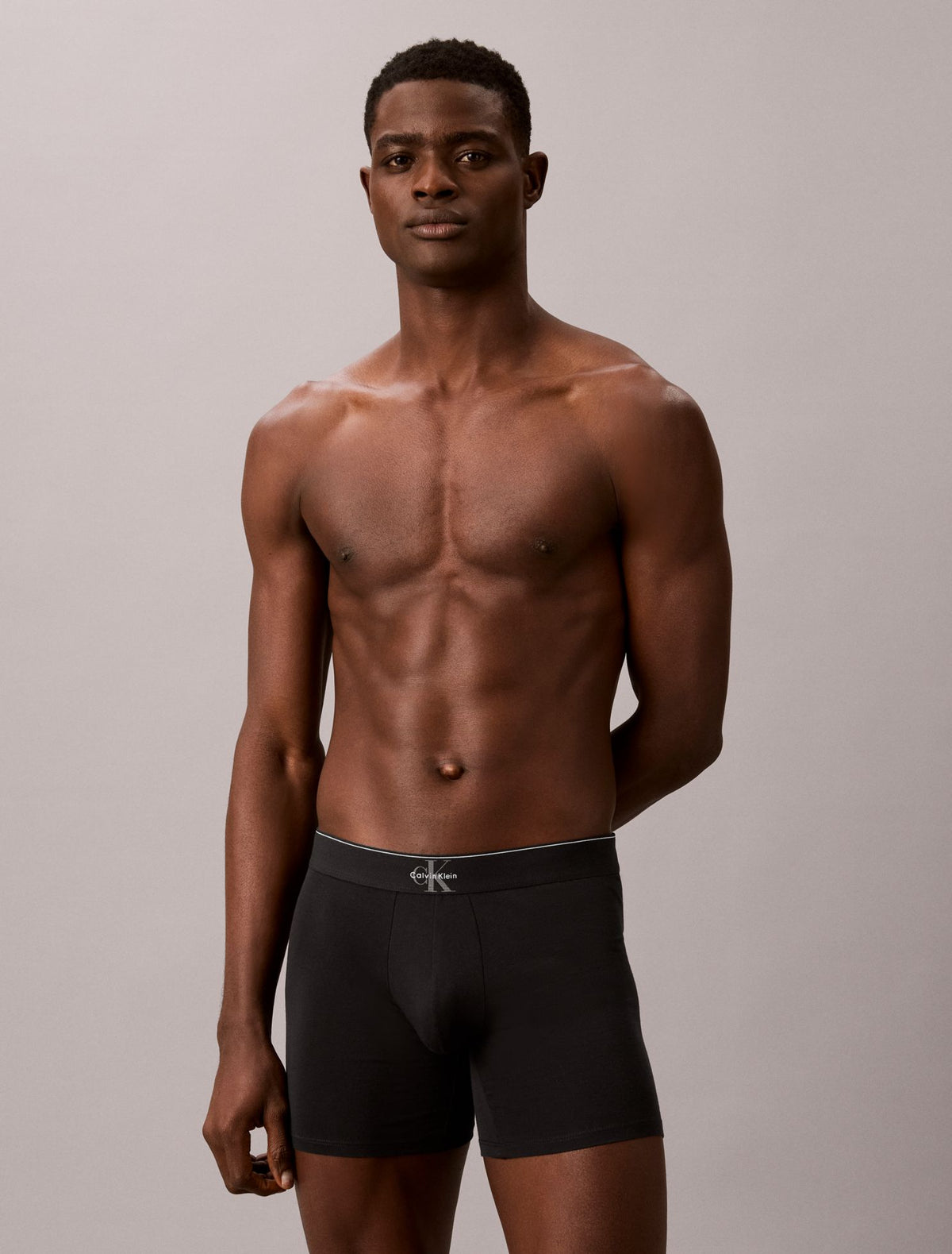 Calvin Klein Graphic Monogram Cotton Stretch 3-Pack Boxer Brief