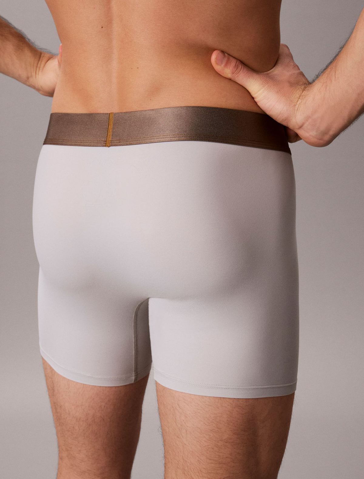 Calvin Klein Brushed Microfiber Stretch Bronze Boxer Brief