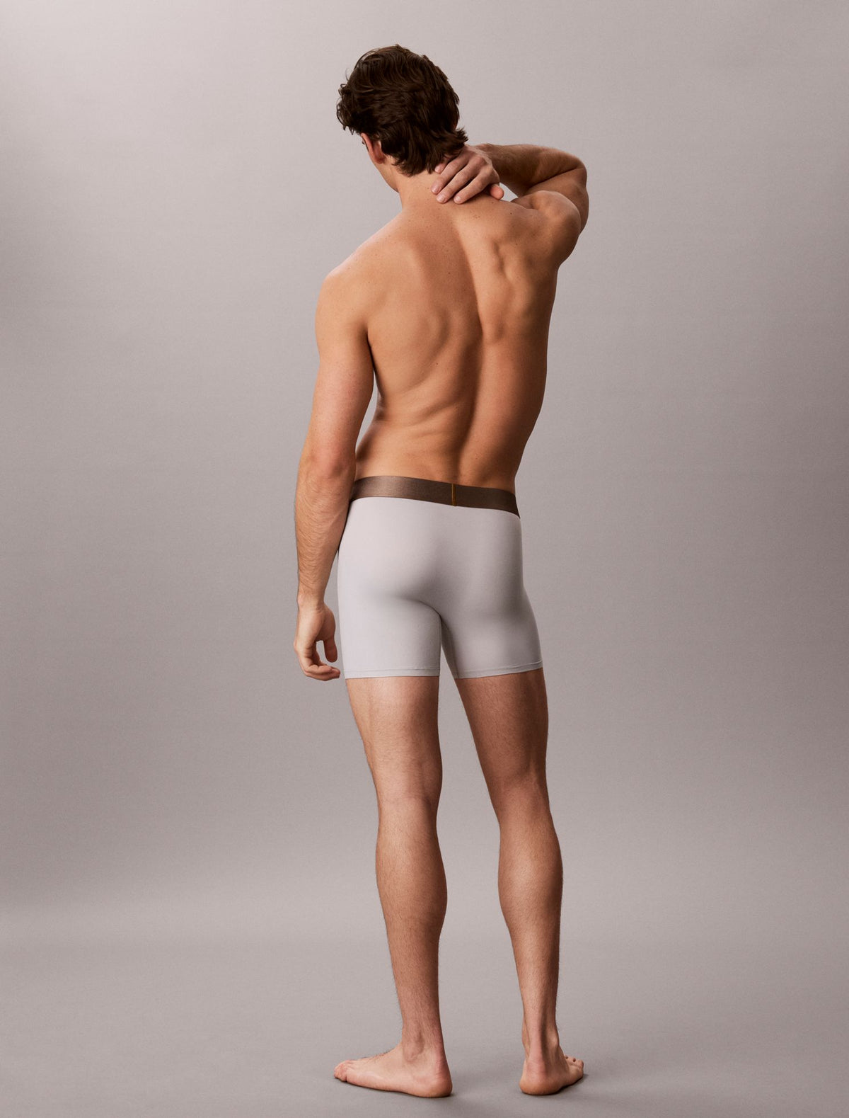 Calvin Klein Brushed Microfiber Stretch Bronze Boxer Brief