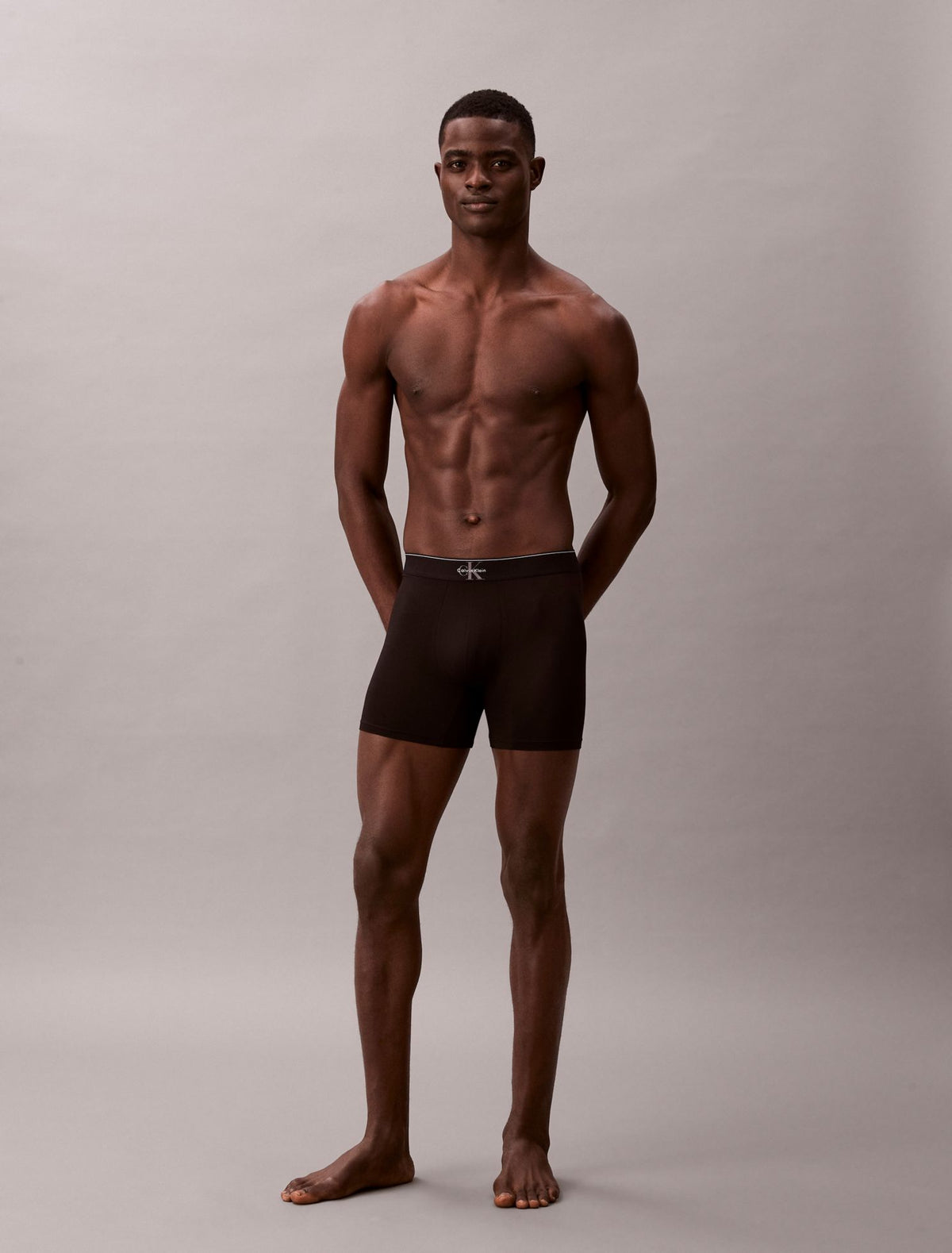 Calvin Klein Graphic Monogram Microfiber Stretch Boxer Brief