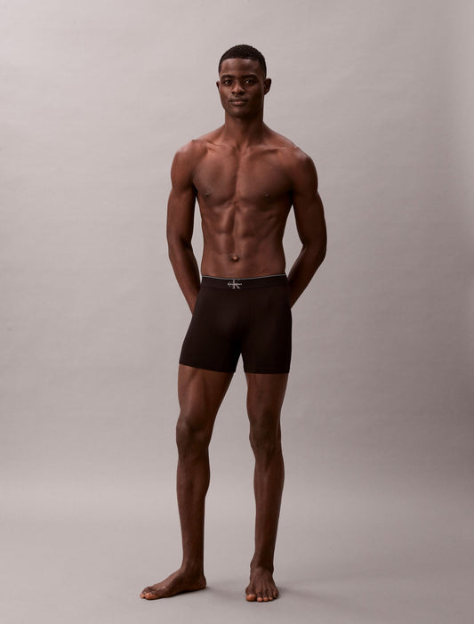 Calvin Klein Graphic Monogram Microfiber Stretch Boxer Brief
