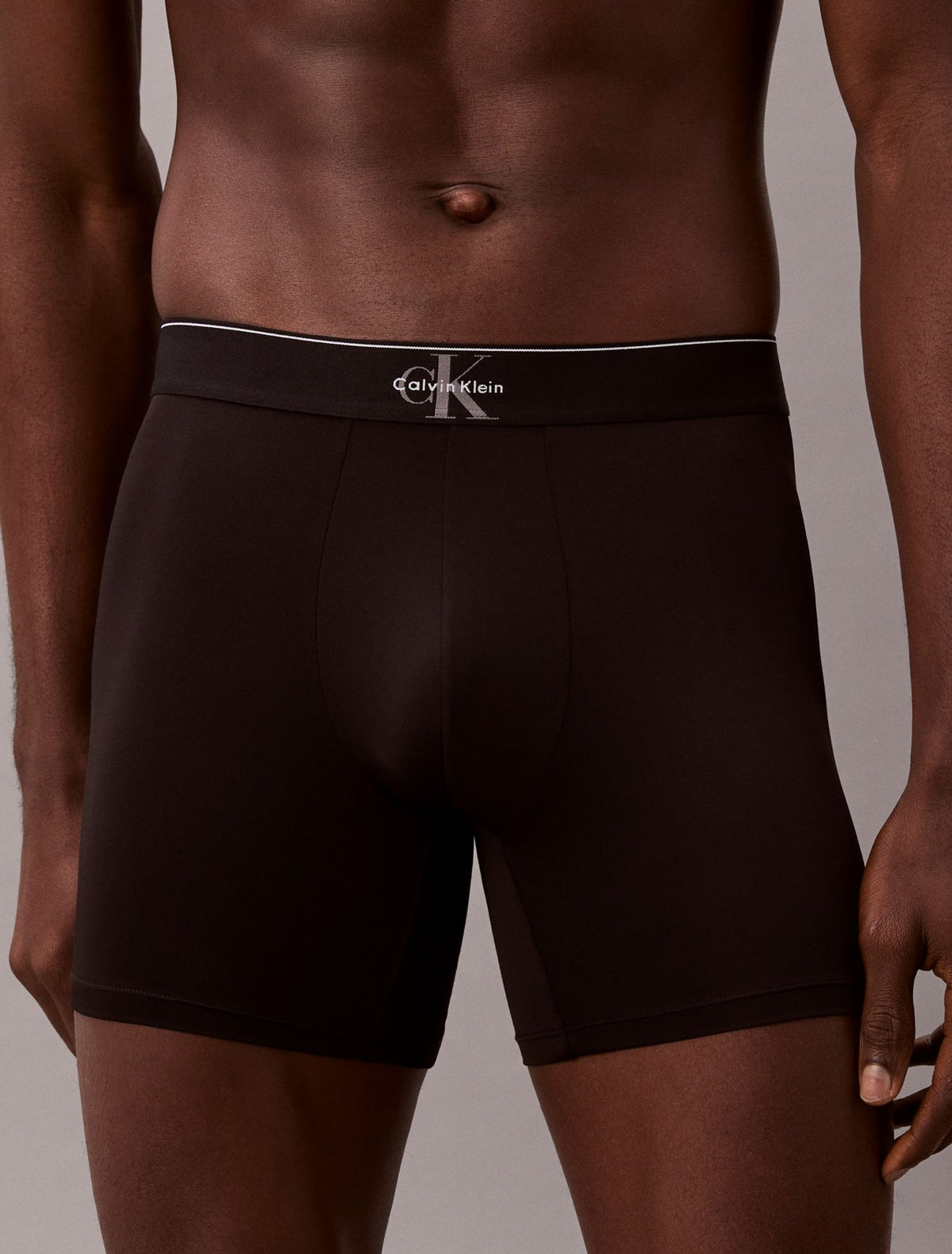 Calvin Klein Graphic Monogram Microfiber Stretch Boxer Brief