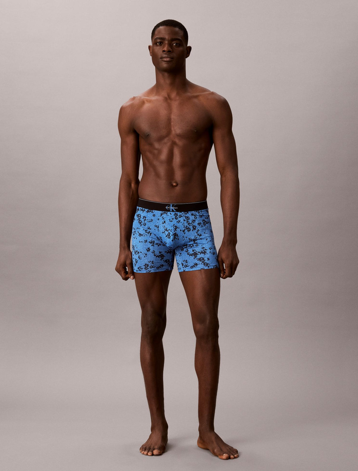 Calvin Klein Graphic Monogram Microfiber Stretch Boxer Brief