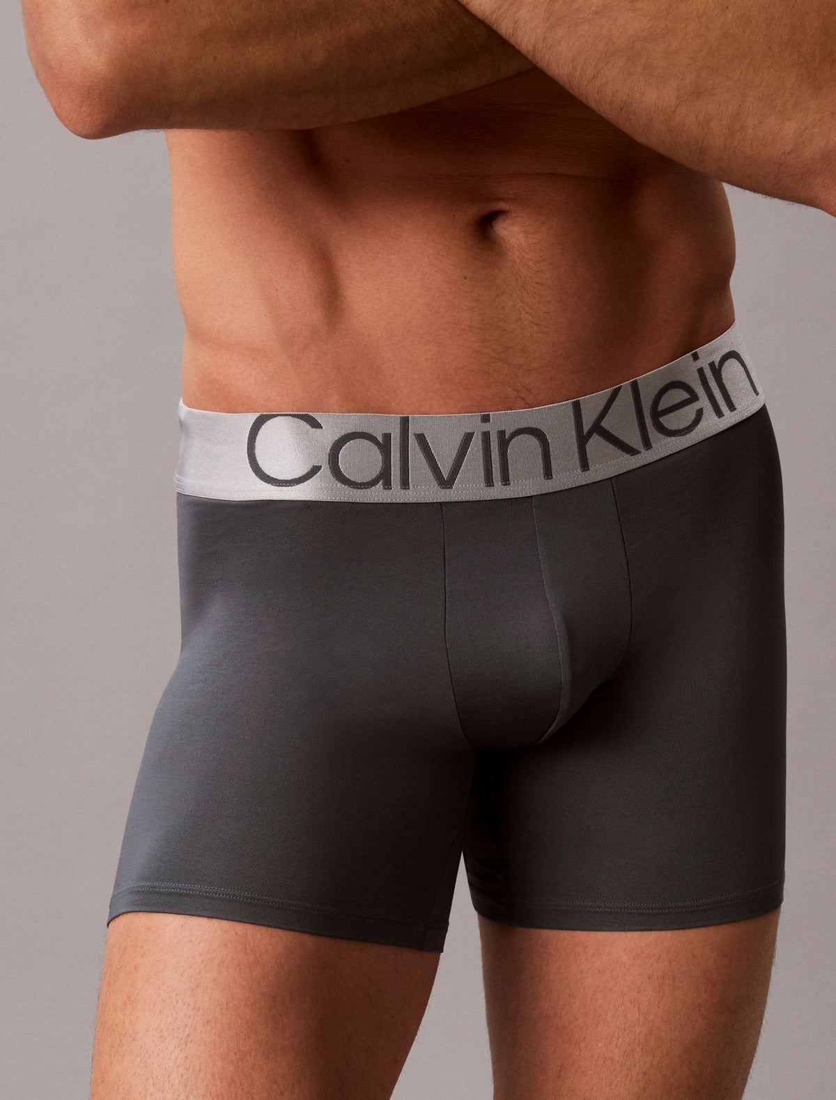 Calvin Klein Microfiber Stretch Steel Boxer Brief