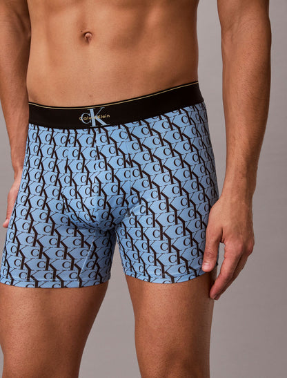 Calvin Klein Graphic Monogram Microfiber Stretch Boxer Brief