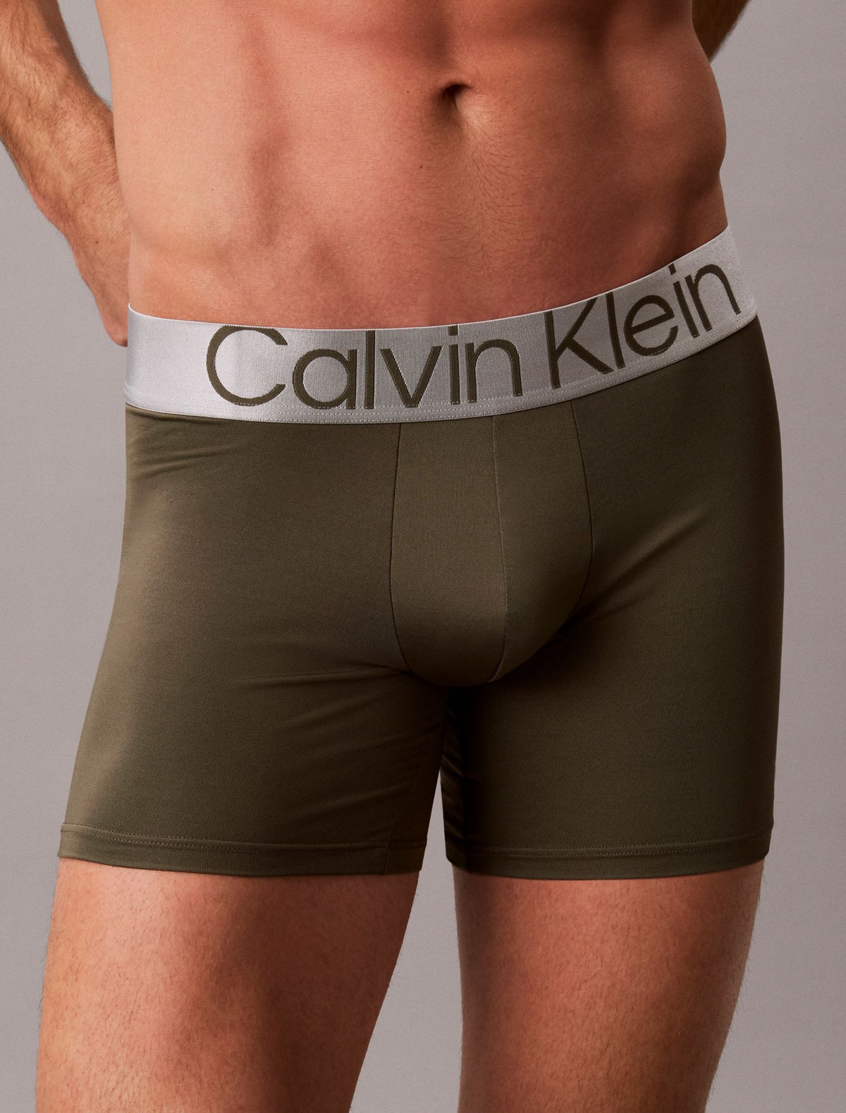 Calvin Klein Microfiber Stretch Steel Boxer Brief