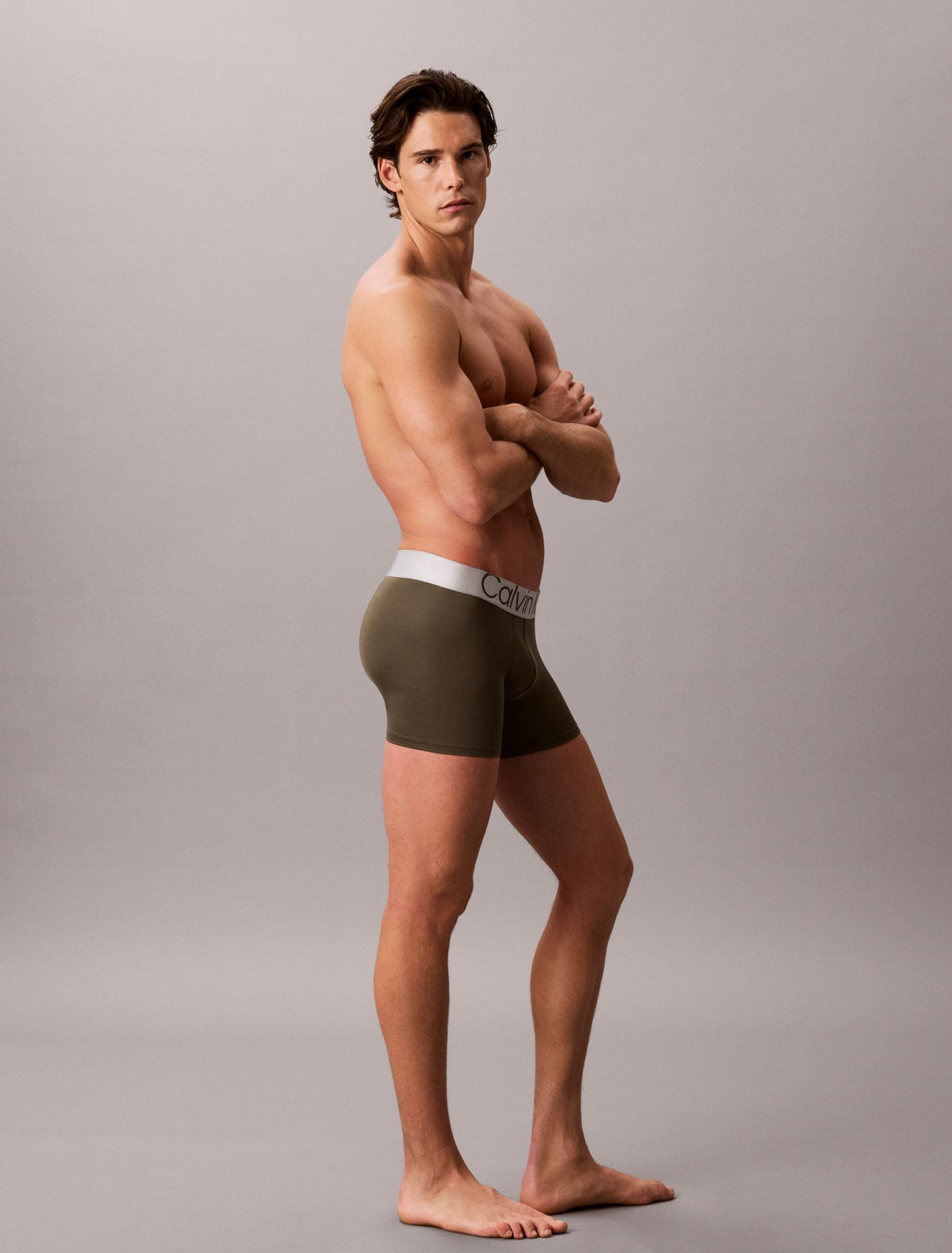 Calvin Klein Microfiber Stretch Steel Boxer Brief