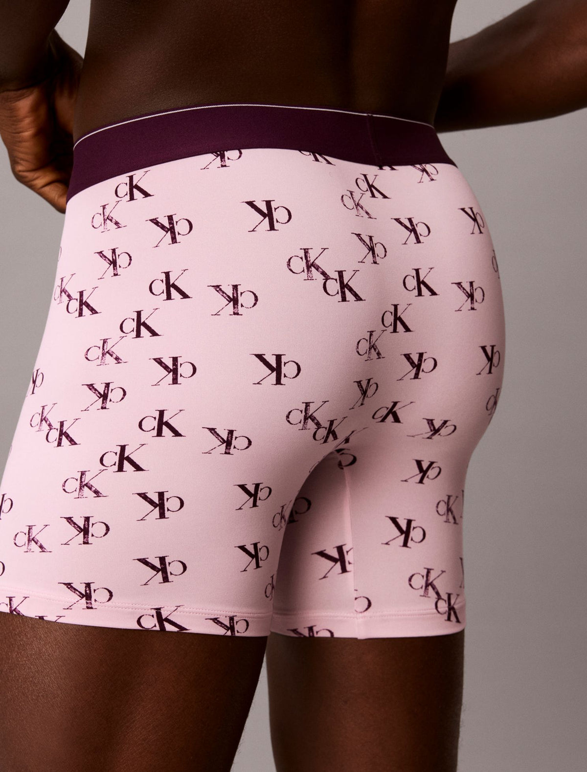 Calvin Klein Graphic Monogram Microfiber Stretch Boxer Brief