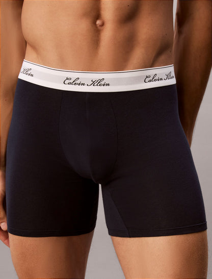 Calvin Klein Icon Cotton Stretch Script 3-Pack Boxer Brief