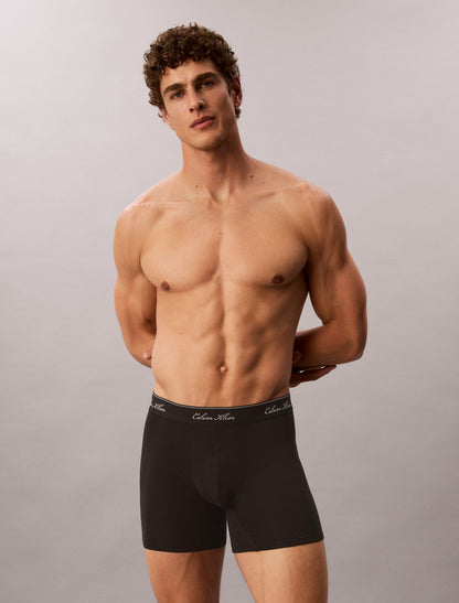 Calvin Klein Icon Cotton Stretch Script 3-Pack Boxer Brief