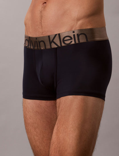 Calvin Klein Brushed Microfiber Stretch Bronze Low Rise Trunk