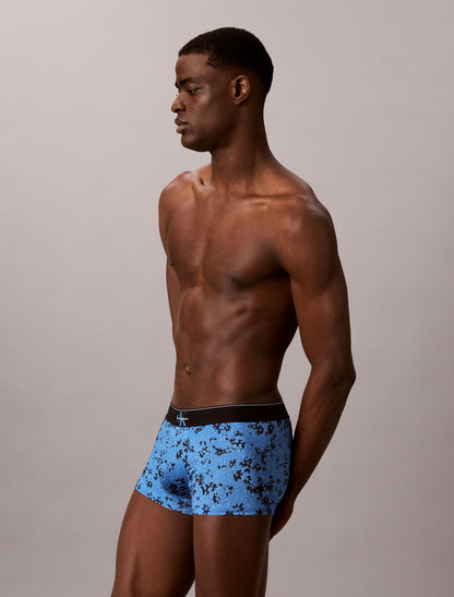 Calvin Klein Graphic Monogram Microfiber Stretch Low Rise Trunk
