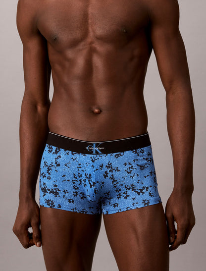 Calvin Klein Graphic Monogram Microfiber Stretch Low Rise Trunk
