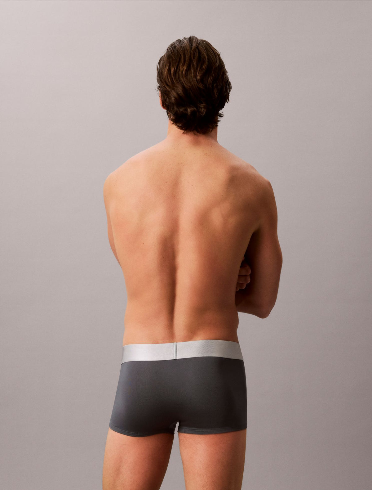 Calvin Klein Microfiber Stretch Steel Low Rise Trunk