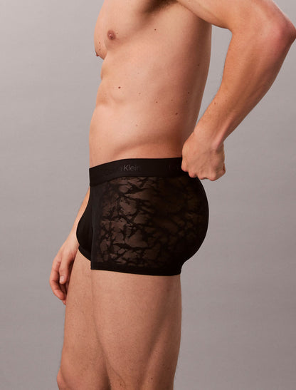 Calvin Klein Microfiber Lace Low Rise Trunk