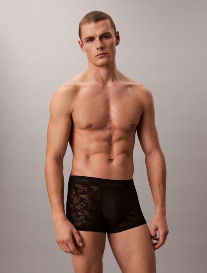 Calvin Klein Microfiber Lace Low Rise Trunk